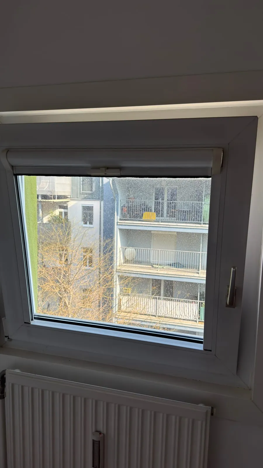 Vorher: Fenster in Wien bei der Fensterreinigung